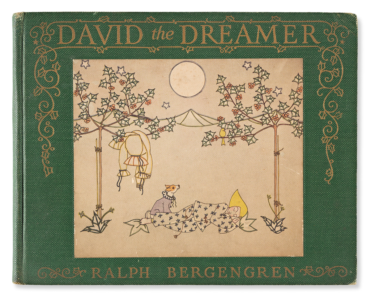 (CHILDRENS LITERATURE.) Bergengren, Ralph. David the Dreamer, His Book of Dreams.